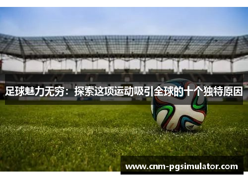 足球魅力无穷：探索这项运动吸引全球的十个独特原因